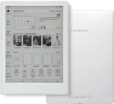 Nowy interfejs czytnika e-booków powinien być prostszy (źródło obrazu: Meebook)
