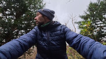 Duży kontrast między pierwszym i drugim planem ...