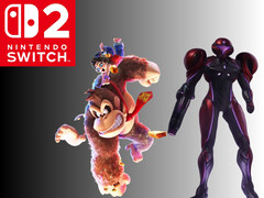 Donkey Kong i Pauline obok Samus z gry Metroid Prime 4: Beyond (źródło zdjęcia: Nintendo of America z poprawkami)