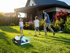 Zrobotyzowana kosiarka Mammotion Luba mini AWD LiDAR zostanie wkrótce wprowadzona na rynek. (Źródło zdjęcia: Mammotion)