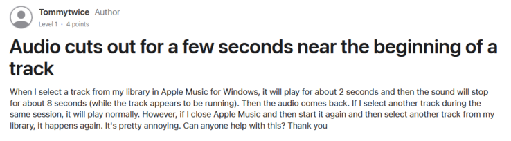 (Źródło zdjęcia: Apple Support Community)
