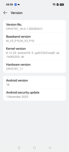 Oprogramowanie Oppo Find X9 