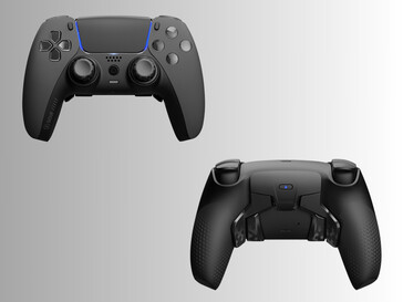 Kontroler efektu Halla Scuf Reflex Pro z przodu i z tyłu (źródło obrazu: Scuf Gaming)