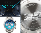 Nowy chronograf Seiko x One Piece Shinkansen – trzy różne ujęcia.
