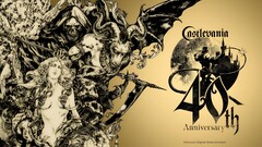 Baner zapowiadający 40. rocznicę powstania serii Castlevania
