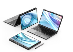 GPD Duo będzie oferować konfigurowalne TDP od 35 W do 60 W. (Źródło obrazu: GPD)