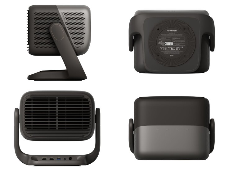 Projektor Jmgo N3 Ultimate z portami i widokiem pod wieloma kątami