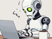 Sztuczna inteligencja odpowiada obecnie za nieco ponad połowę wszystkich treści pisanych w Internecie. (Źródło obrazu: DeepAI Image Generator)