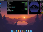 Pulpit Alpine Linux KDE (źródło obrazu: /u/grigio na Reddit)