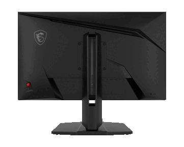 Konstrukcja tylnej obudowy oraz regulowana podstawa monitora MSI MAG 271KPD7