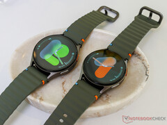 Nie jest jasne, czy Galaxy Watch7, na zdjęciu, otrzyma funkcje oprogramowania opisane poniżej. (Źródło obrazu: Notebookcheck)