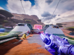 Zrzut ekranu z gry Splitgate 2 (źródło obrazu: SteamDB)