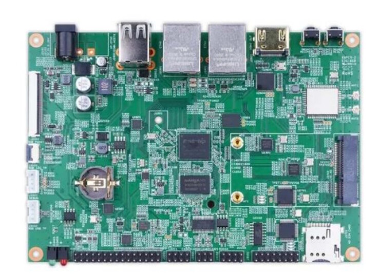 Piny GPIO znajdują się na pokładzie