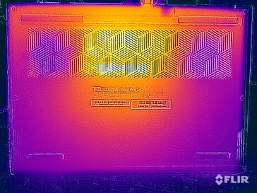 Test naprężenia temperatury powierzchni (dół)