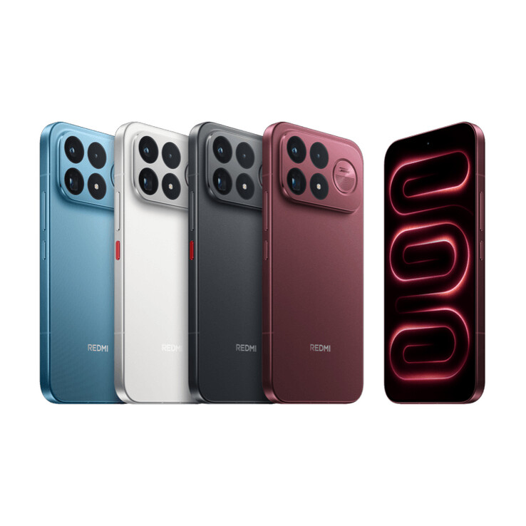 Opcje kolorystyczne modelu K100 Pro Max