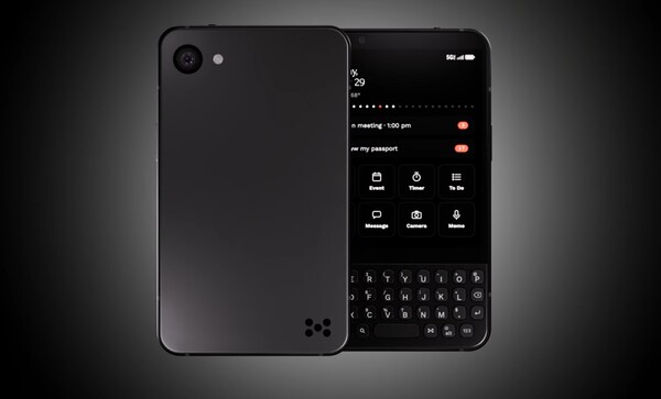 Telefon Minimal Phone 2 będzie dostępny w kolorach czarnym i srebrnym.