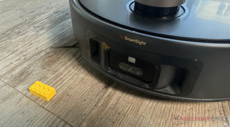 Wykrywanie przeszkód w Mova Z60 Ultra Roller działało bardzo dobrze w teście