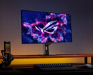 ROG Strix OLED XG27ACDMS ma płaskie wykończenie, podobnie jak wiele ostatnich monitorów OLED do gier firmy Asus. (Źródło obrazu: Asus)