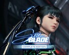 Wyświetlany jest baner gry „Stellar Blade Complete Edition”