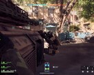 Battlefield 6 pozwala graczom trzymać się czołgów w celu szybszego przemieszczania się. (Źródło obrazu: Notebookcheck)