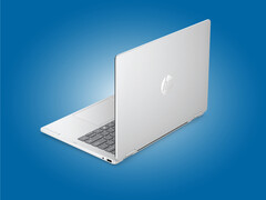 Firma HP oferuje nowy model OmniBook 5 Flip 2-w-1 w kolorach Powder Pink i Sky Blue, a także w wykończeniu Glacier Silver, przedstawionym na zdjęciu.