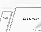 Nowy przeciek dotyczący OPPO Pad 2. (Źródło: Digital Chat Station via Weibo)