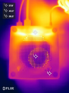 Test obciążeniowy GMKtec NucBoc M7 Ultra (spód)