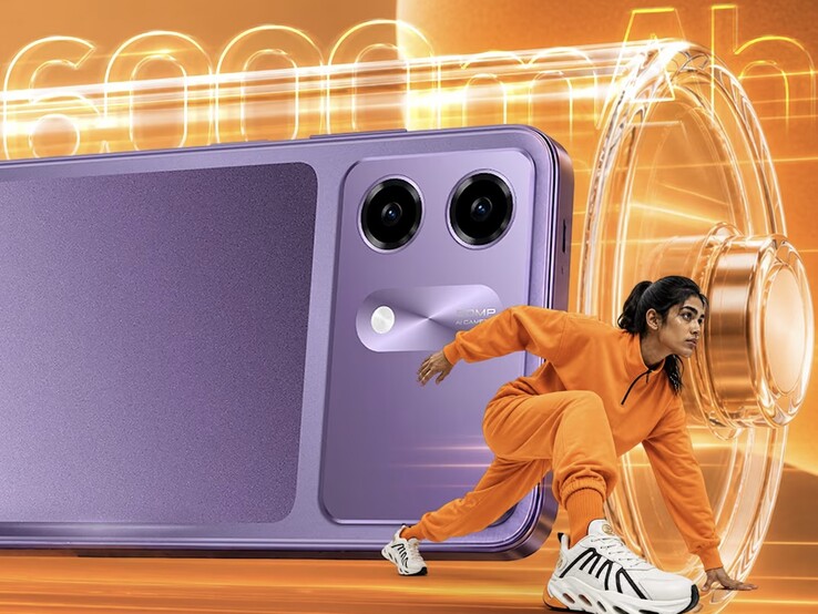 HMD Vibe 2 5G może pochwalić się baterią o pojemności 6000 mAh