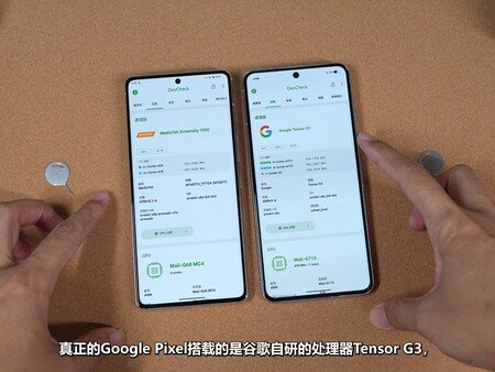 W północnokoreańskim modelu „Pixel 8 Pro” zastosowano chipset firmy Mediatek