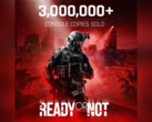 Baner informujący o 3 milionach sprzedanych egzemplarzy Ready or Not (źródło obrazu Void Interactive X)