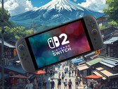 Switch 2 z japońskim tłem