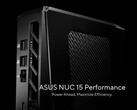 NUC 15 Performance przypomina pomniejszony model ROG NUC (2025). (Źródło zdjęcia: Asus)