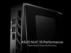 NUC 15 Performance przypomina pomniejszony model ROG NUC (2025). (Źródło zdjęcia: Asus)
