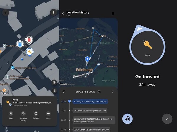 uTag zastępuje aplikację SmartThings do śledzenia SmartTag. (Źródło obrazu: Kieron Quinn)