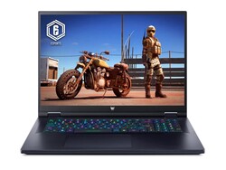 Acer Predator Helios 18 2024: Urządzenie testowe dostarczone przez Acer Germany