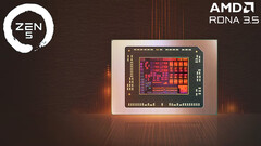 AMD RDNA 3.5 iGPU Radeon 890M zapewnia zbliżoną wydajność do Nvidia RTX 2050 (Źródło obrazu: AMD [edytowane])