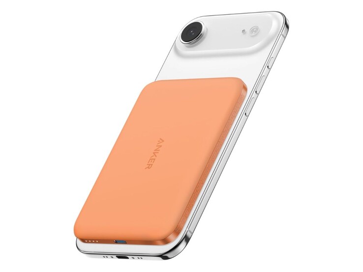 Anker Nano Power Bank (5K, MagGo, Slim) w kolorze Cosmic Orange