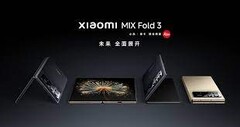 Mix Fold 3. (Źródło: Xiaomi)