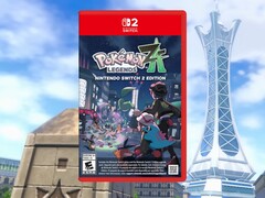 Pokémon Legends: Z-A Switch 2 pokazano pudełko detaliczne