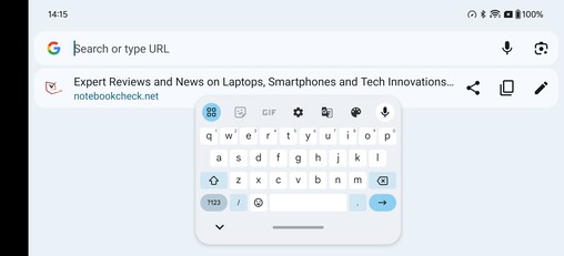 Gboard jest domyślną klawiaturą
