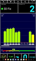 Test GPS na zewnątrz