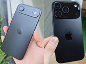 Atrapy prezentujące konstrukcje iPhone'a 17 Air i iPhone'a 17 Pro, od lewej do prawej. (Źródło zdjęcia: Majin Bu)