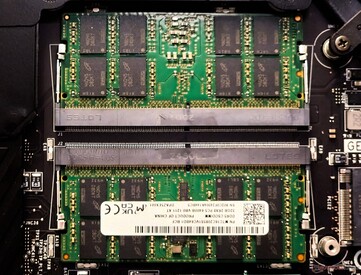 Dwa gniazda CSODIMM do rozbudowy pamięci DDR5