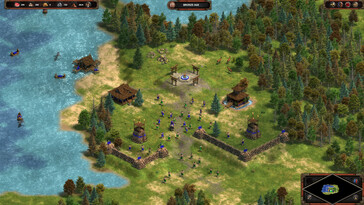 Na zdjęciu: Zrzut ekranu z gry Age of Empires: Definitive Edition.