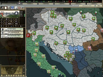 Na zdjęciu: zrzut ekranu z rozgrywki z gry „Darkest Hour: A Hearts of Iron Game”.