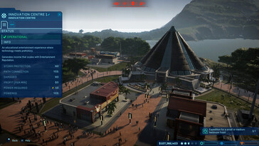 Obraz przedstawiający sekwencję rozgrywki w Jurassic World Evolution.