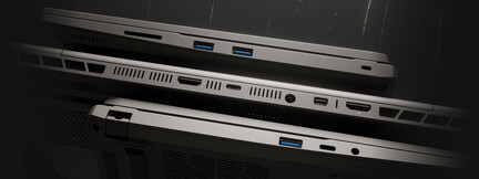 Porty laptopa (źródło obrazu: Tuxedo)