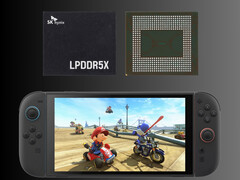 Moduły pamięci na zdjęciu powyżej Nintendo Switch 2 (źródło zdjęcia: Nintendo of America, SK Hynix)