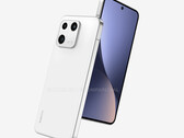 Xiaomi 13 zapożycza wskazówki projektowe od wielu innych flagowych smartfonów. (Źródło obrazu: @OnLeaks &amp; CompareDial)