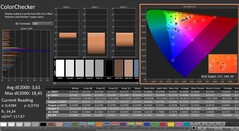 CalMAN: ColorChecker (skalibrowany)